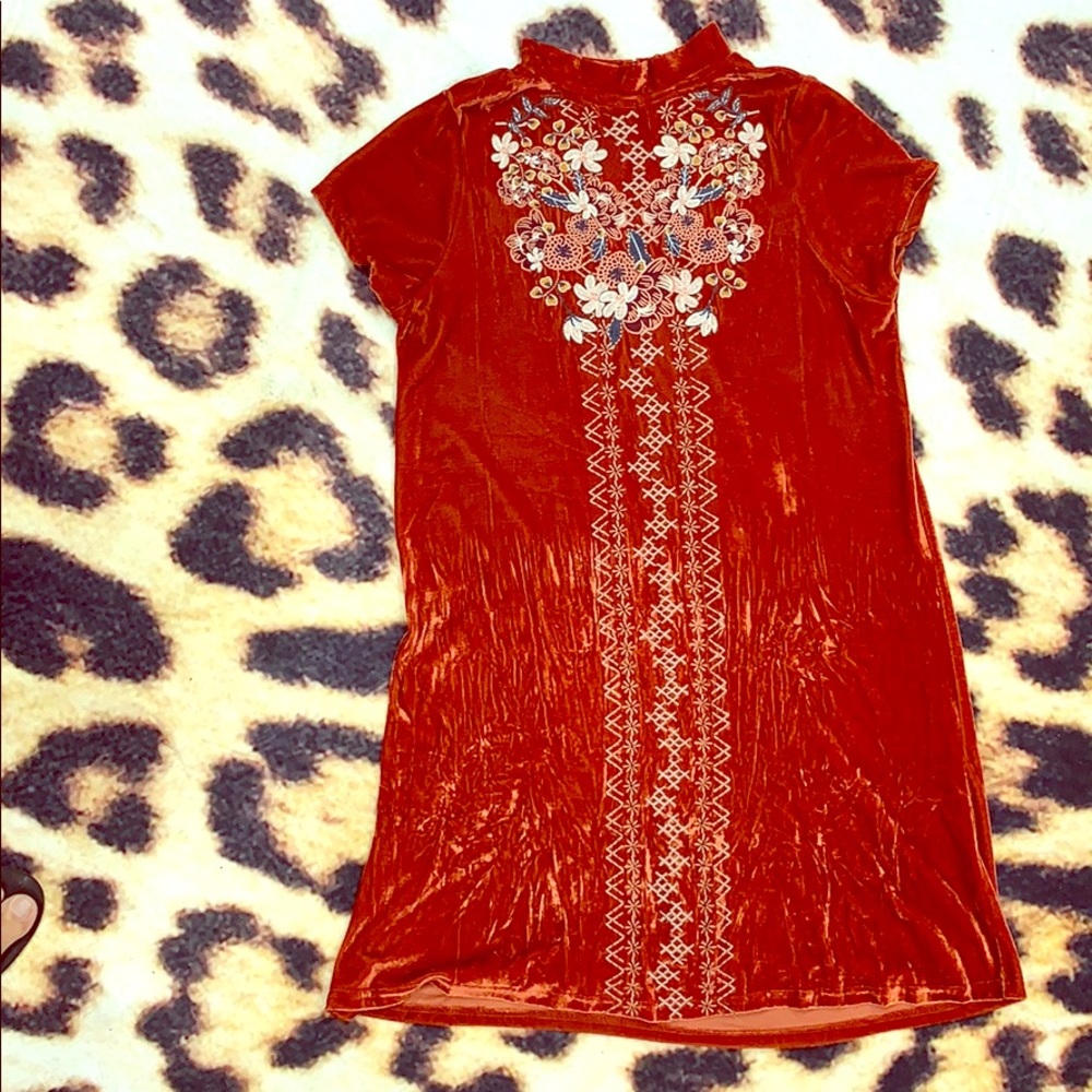 Embroidered dress